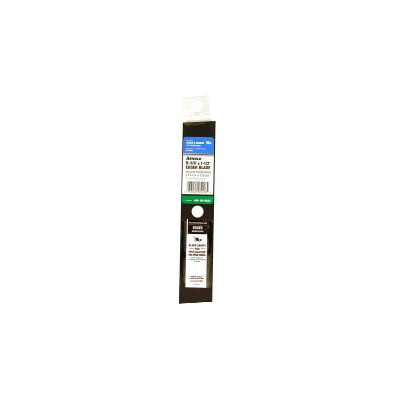 Emery Jensen edger blade, 8.375x1.5 inches, durable steel blade designed for lawn edgers and yard trimming tools.