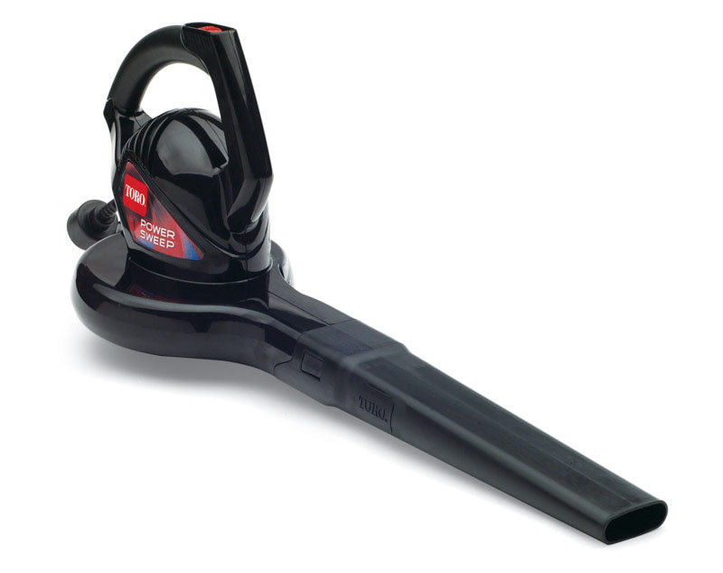 Emery Jensen electric blower with 160 MPH airflow, handheld design for efficient yard cleanup and blowing debris.