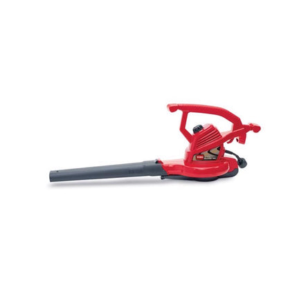 Emery Jensen Toro Ultra 110V electric blower for yard cleanup, with a compact design and ergonomic handle.