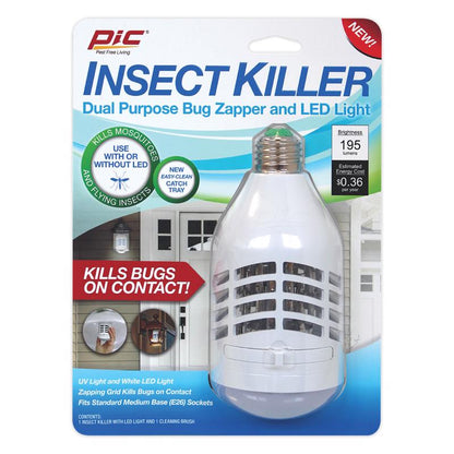 BUG ZAPPER W/led LIGHT - Pack of 3