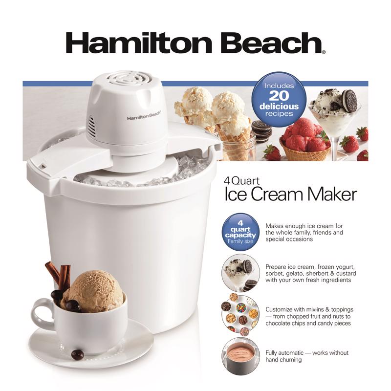 ICE CREAM MAKER 4QT - Pack of 2