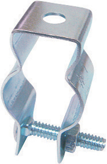 Bulk pack of 50 Emery Jensen electrical conduit hangers, showing metal hooks with mounting hardware for securing conduit.