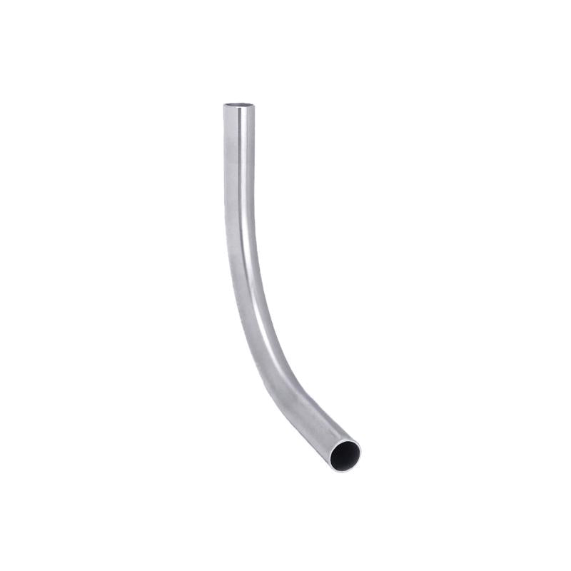 Electrical Metal Conduit 1-1/2 inch 90-degree EMT elbow by Emery Jensen, showing the metal elbow fitting with smooth curves.