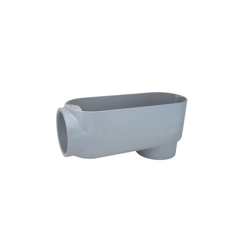 Emery Jensen 1-1/4 inch electrical metal conduit body LB for electrical wiring and conduit connections.