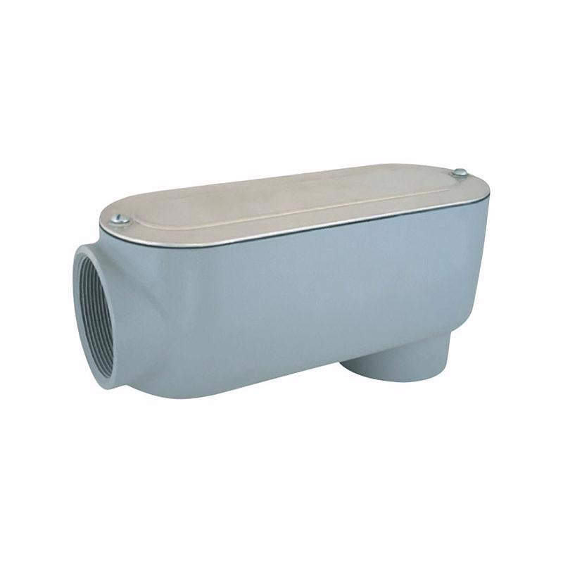Emery Jensen 1/2-inch electrical metal conduit body LB for electrical wiring and conduit connections.