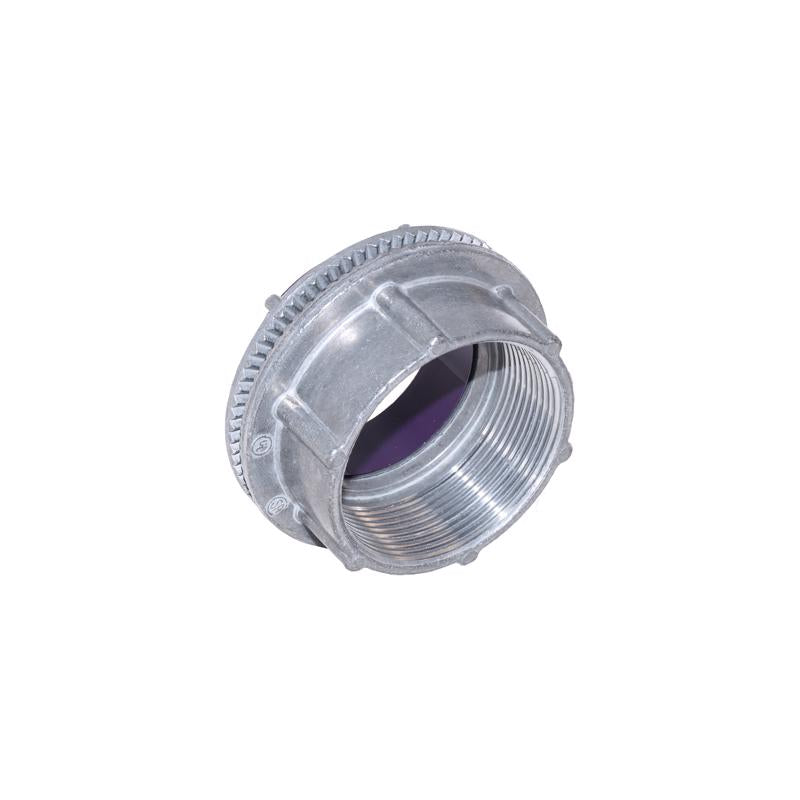 Emery Jensen 1/2-inch water-tight electrical metal conduit hub for secure electrical connections and corrosion resistance.