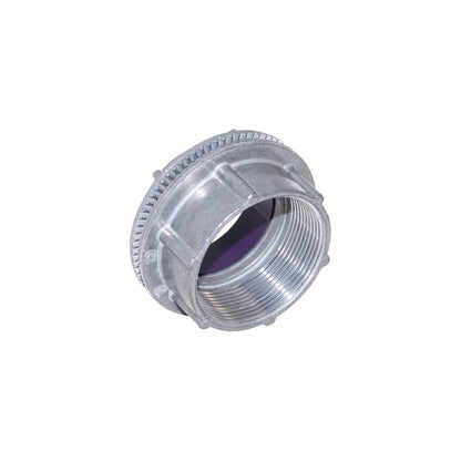 Emery Jensen 1/2-inch water-tight electrical metal conduit hub for secure electrical connections and corrosion resistance.