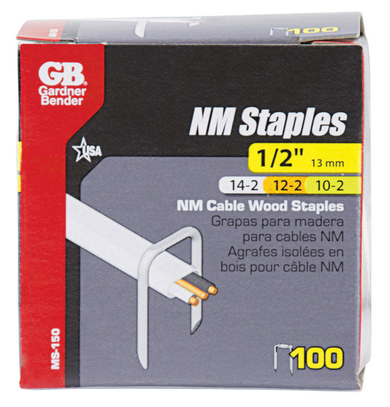 CBL STAPL MTL 1/2" 100PK - Pack of 10