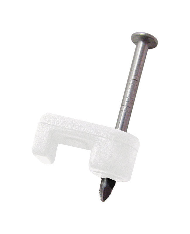 LOW VOLT STAPLE 3/16"WHT