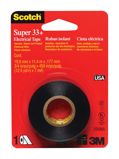 ELECTRIC TP 3/4X450" BLK - Pack of 6
