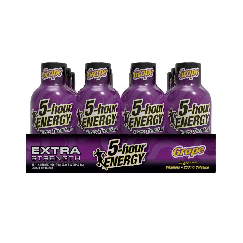 5-HOUR ENERGY ES GRAPE - Pack of 12