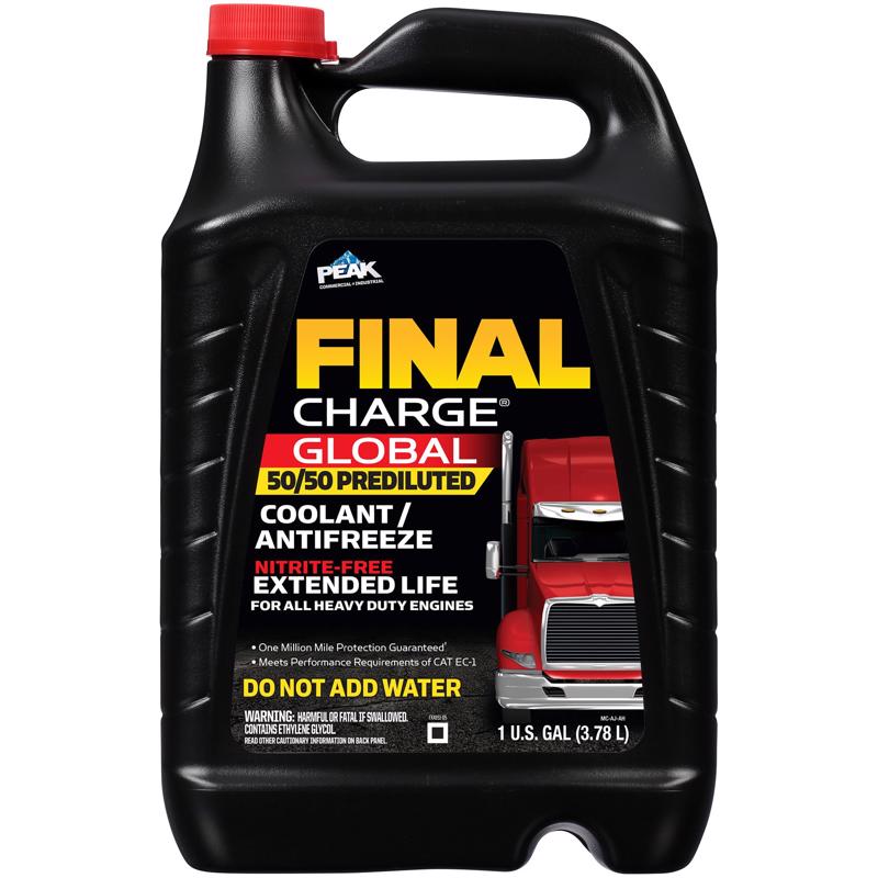 Emery Jensen engine antifreeze coolant in a 1-gallon container, designed to prevent engine freezing and overheating.