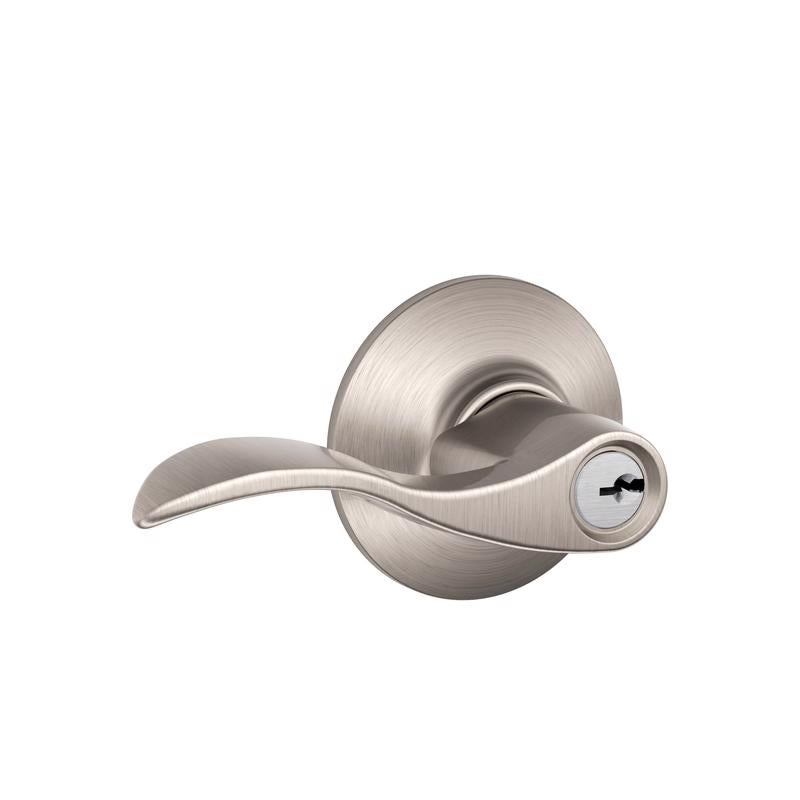 Emery Jensen Lock Entry Accent SN VP door lock with sleek design and metallic finish for secure entry.