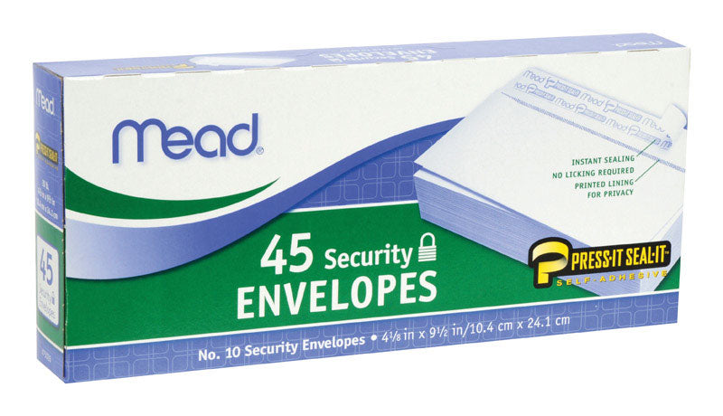 PRESS SEAL Envelope#10 - Pack of 24