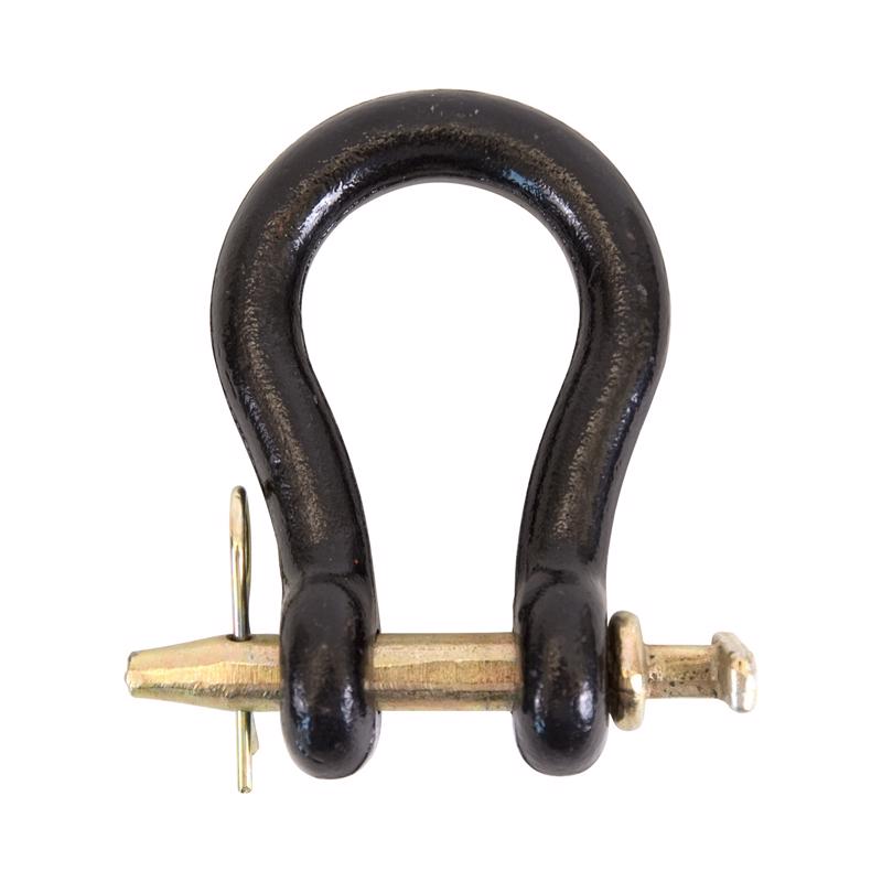 Emery Jensen equipment clevis with a straight design, size 15/16 inch, used for securing and connecting heavy-duty equipment.