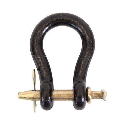 Emery Jensen equipment clevis with a straight design, size 15/16 inch, used for securing and connecting heavy-duty equipment.