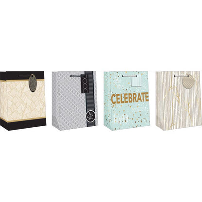 GIFT BAG GNRL FRMAL MED - Pack of 12