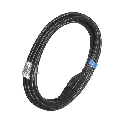 CORD EXT 16/3 3C BLK 25'