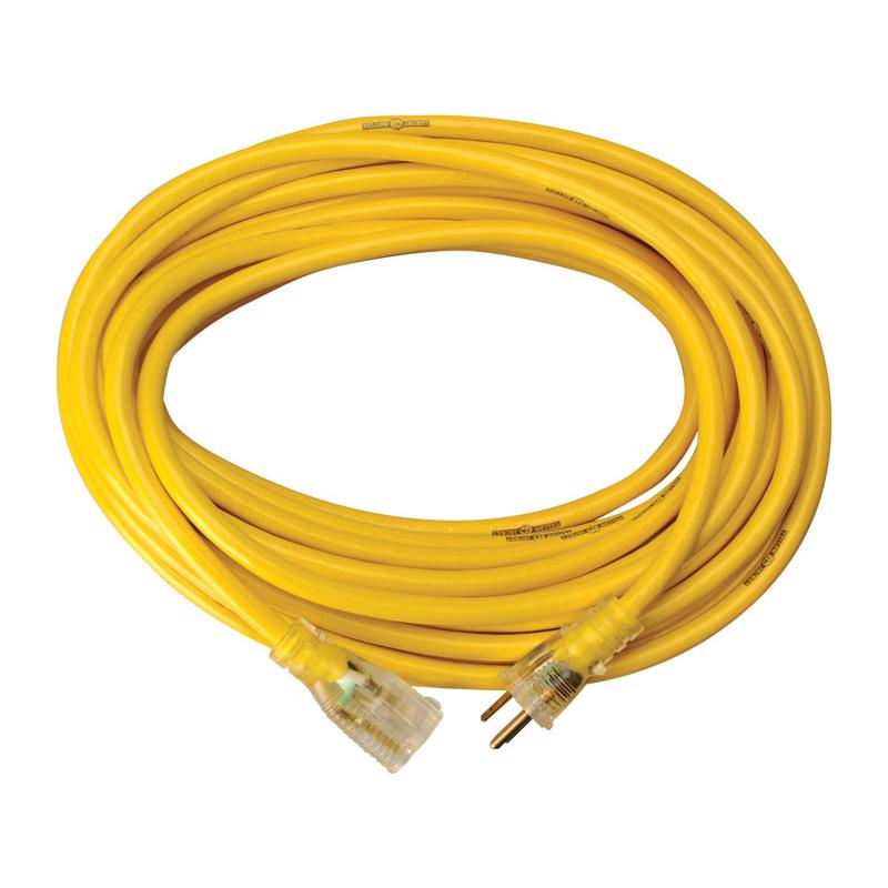 CORD EXTN YLWJKT12/3 50'