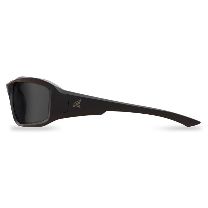 Black safety glasses from Emery Jensen Eye Protection line, designed for eye safety and protection.