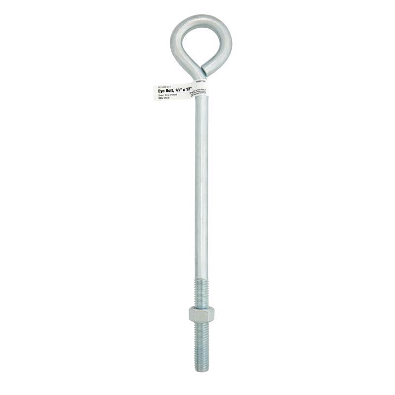 BOLT EYE W/nut 1/2X12" - Pack of 5
