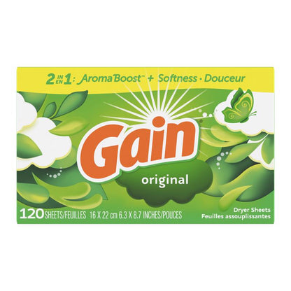 DRYER SHEET ORGNL 120 CT - Pack of 6