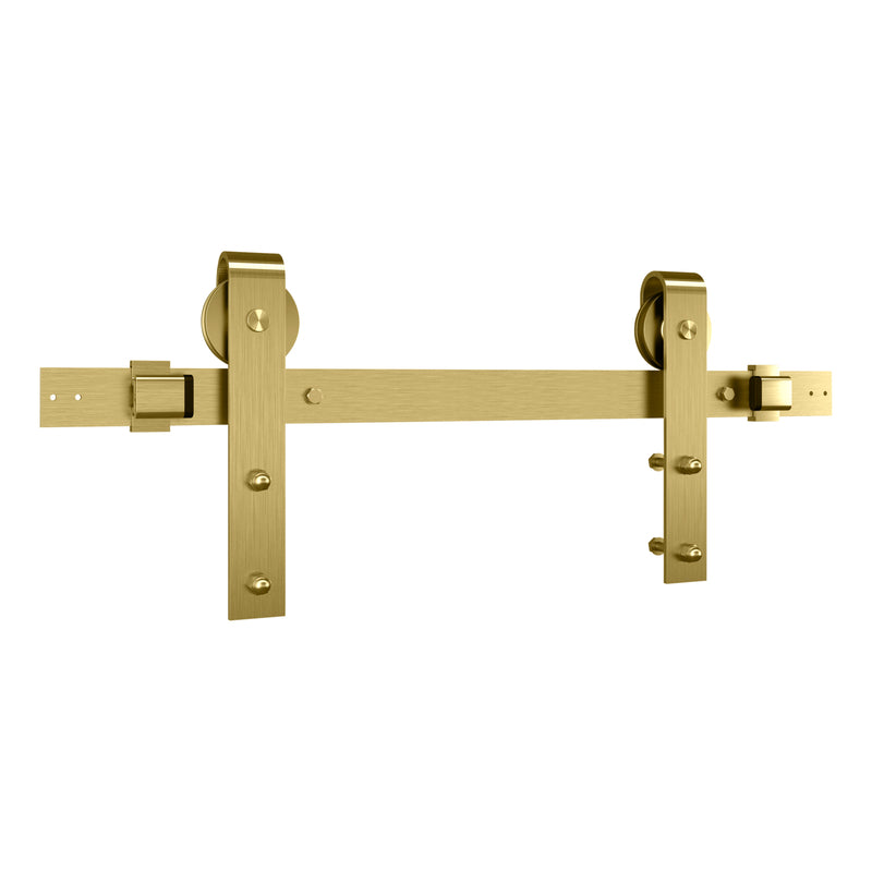 BARN DOOR KIT BRUSH 72"L