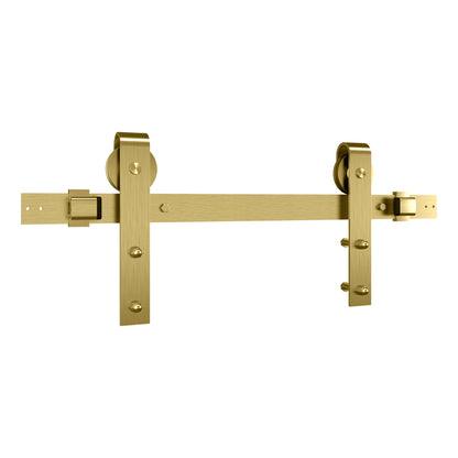 BARN DOOR KIT BRUSH 72"L