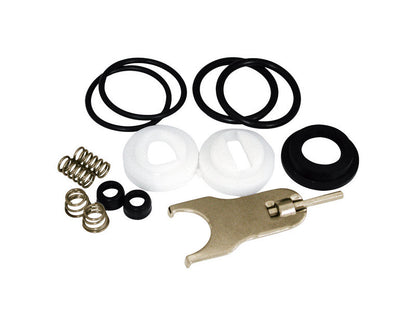 Emery Jensen faucet repair kit featuring cartridge replacement for DLT and PRLSS models, includes necessary components for quick fixes.