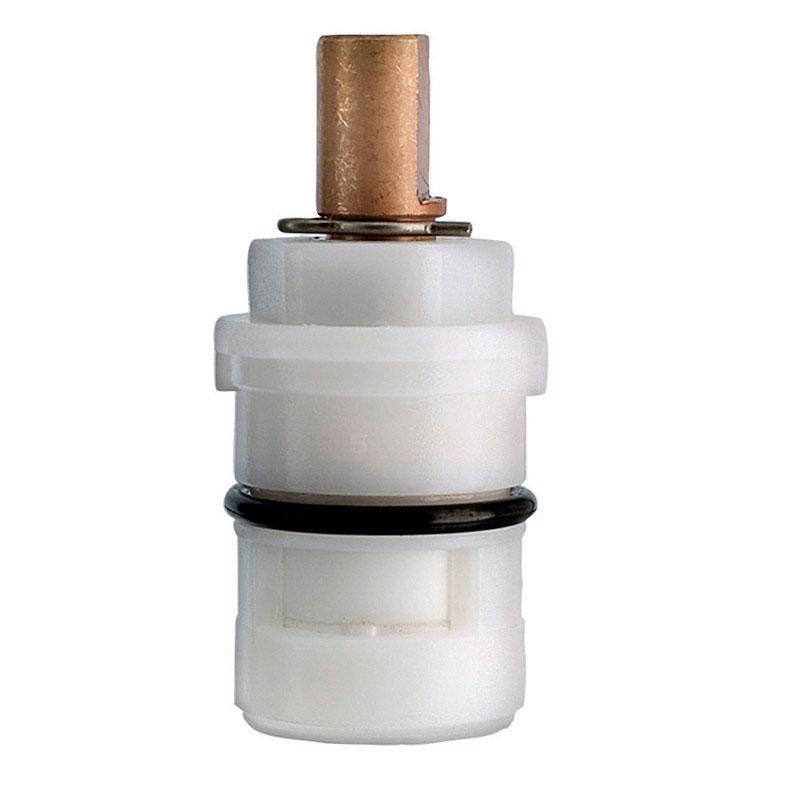 Emery Jensen HOT STEM GLACIER 3S-11H faucet stem for plumbing repairs, featuring a durable metal construction and blue finish.