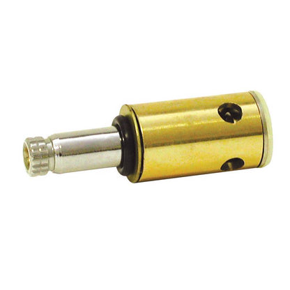 Emery Jensen Kohler hot side faucet stem, replacement part for plumbing fixtures, with metal handle and valve components.