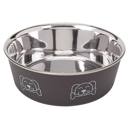 PET BOWL SS ESPRS 15OZ S - Pack of 6