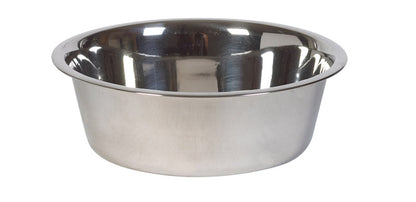 Emery Jensen 3-quart stainless steel pet dish, durable feeder and bowl with a sleek, modern design for pets.