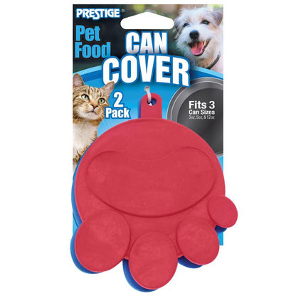 Emery Jensen pet food can lid 2-pack, durable storage lids for cans, ideal for keeping pet food fresh and secure.