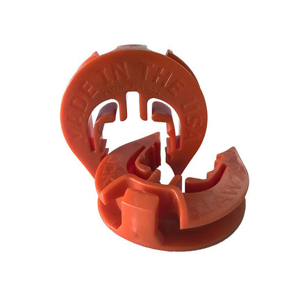 Emery Jensen electrical fence insulators, 25-pack, designed for secure fence installation and durable electrical fencing systems