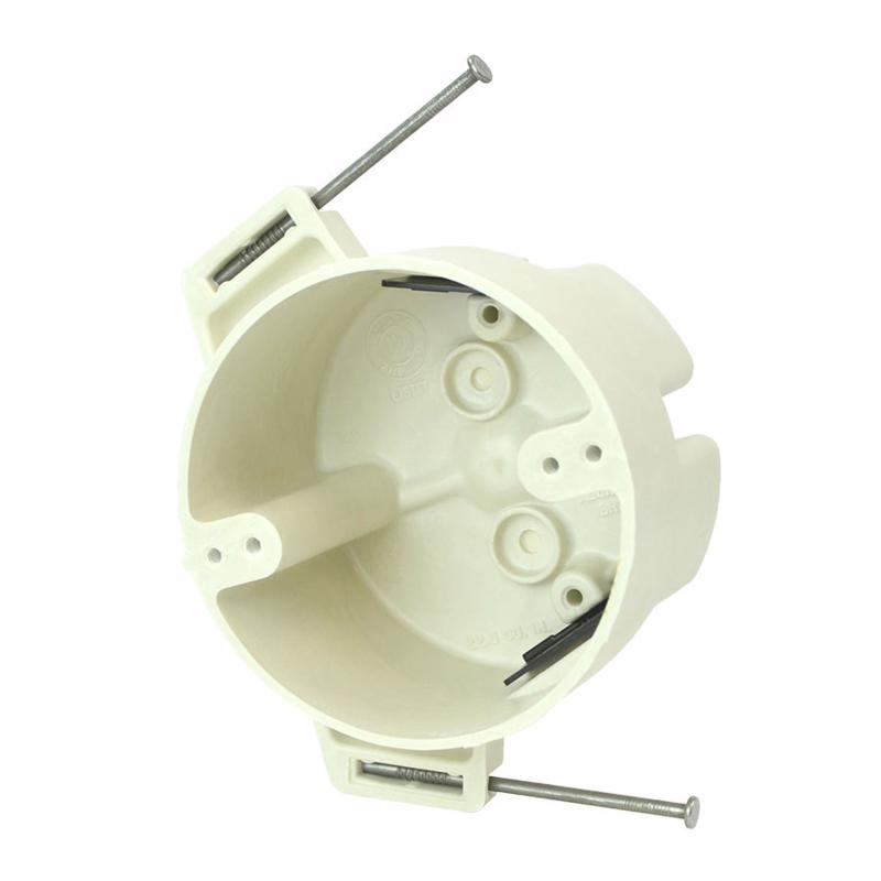 CEILNG BX RND OFFWHT 4"