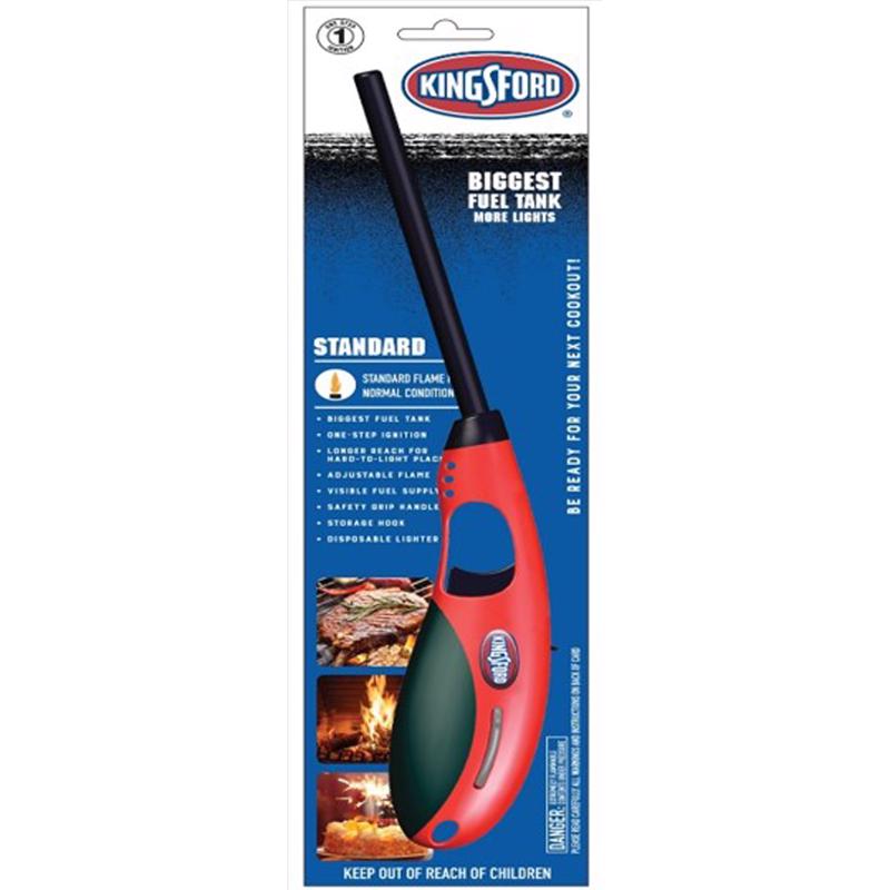GRILL LIGHTER RED - Pack of 8