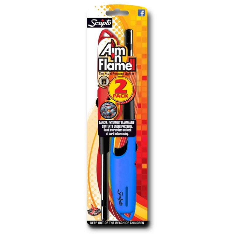 TORCH FLAME LIGHTER ASST - Pack of 8