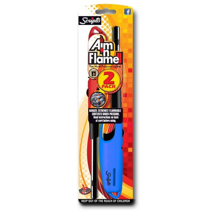 TORCH FLAME LIGHTER ASST - Pack of 8
