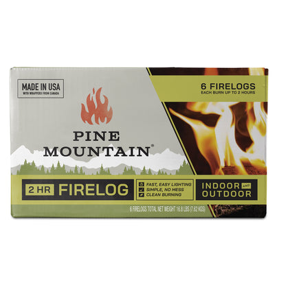 FIRELOG 2 HOUR 6 PACK