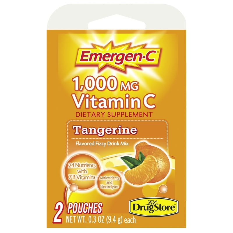 Emergen-c TANGERINE 2PK - Pack of 6