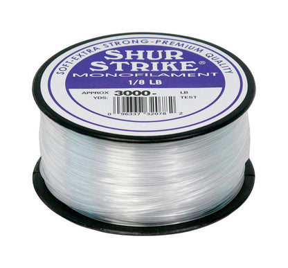 Emery Jensen fishing line, 15# monofilament, 400 yards, suitable for freshwater or saltwater fishing, displayed on a reel.