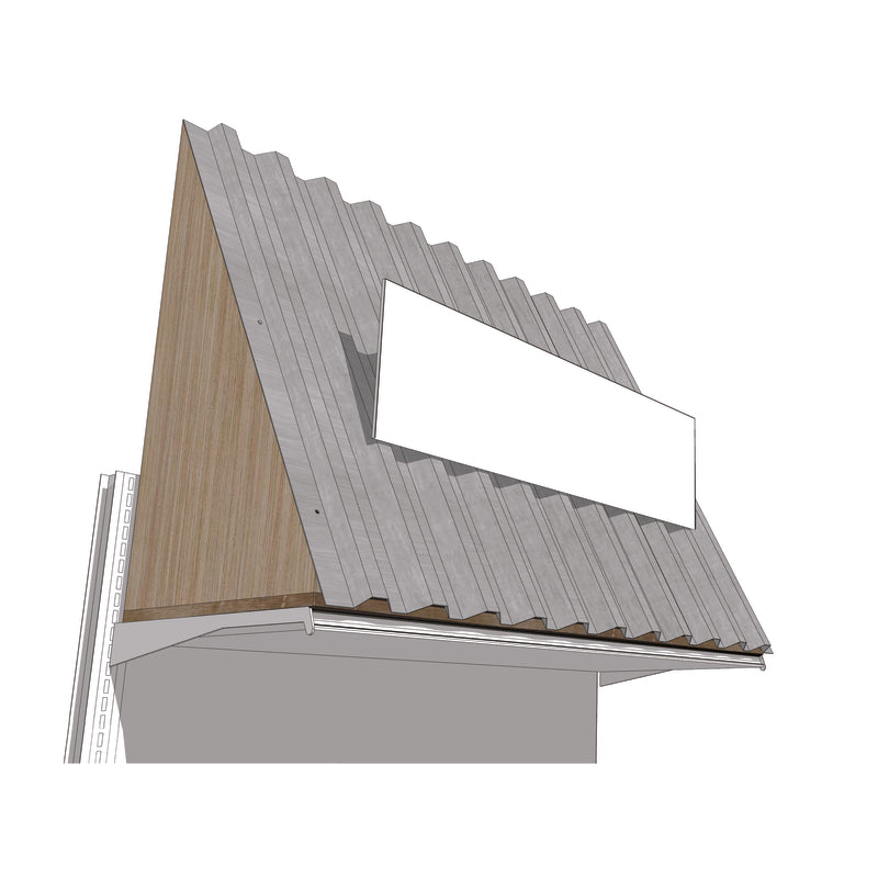 SHELF CANOPY SIGN HOLDER