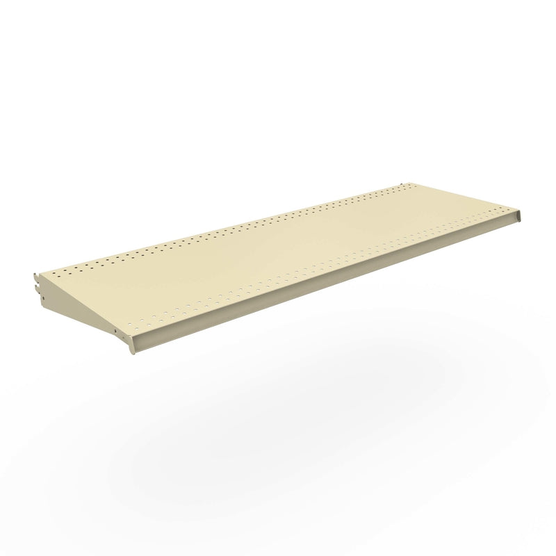 Emery Jensen SHELF DL STYLE 48x16 fixing plate, durable fixture for shelving and storage solutions, shown in the image.