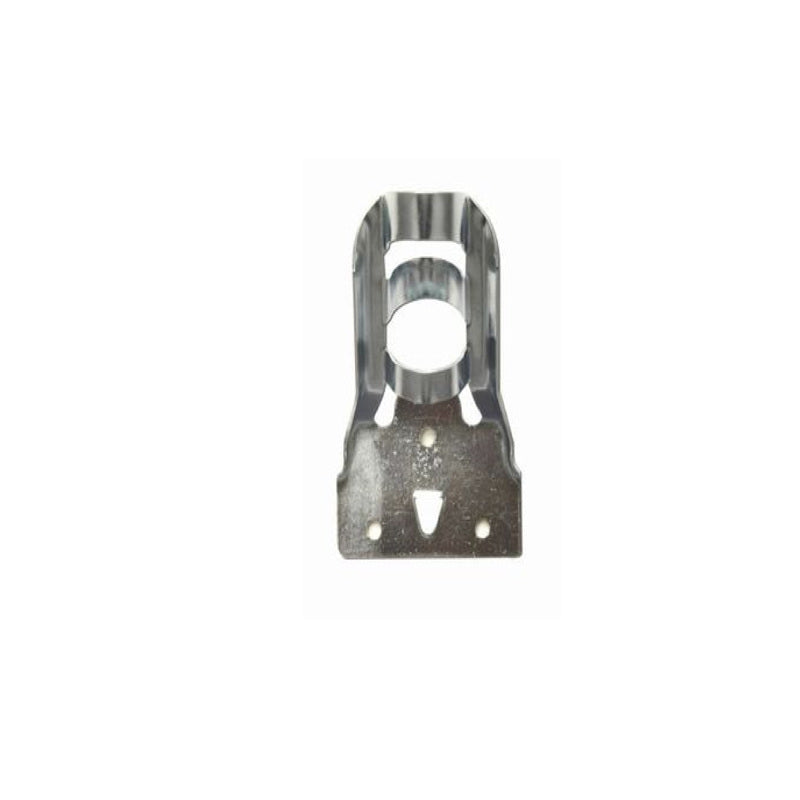 Steel flag bracket for 3/4-inch flag poles, durable Emery Jensen flag accessory for secure mounting.