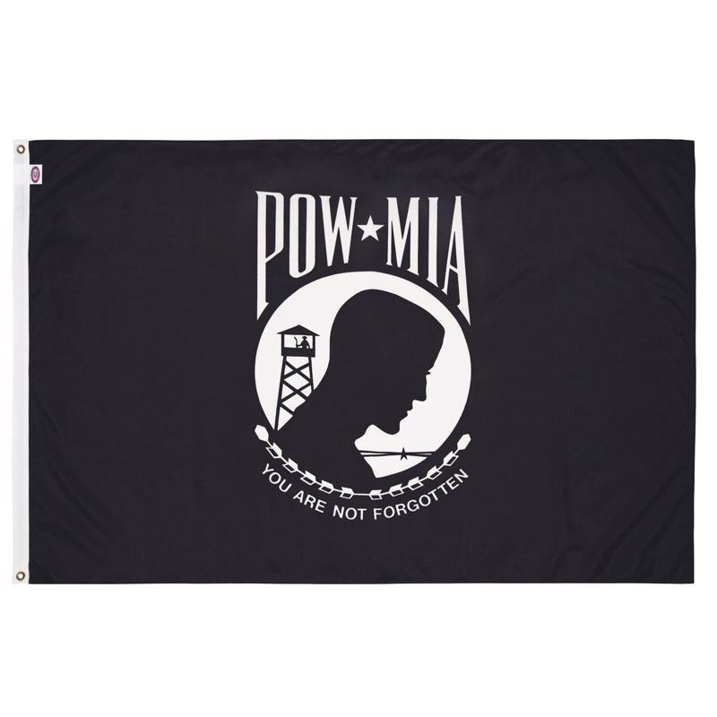 FLAG Pow-mia MILTRY 3X5'