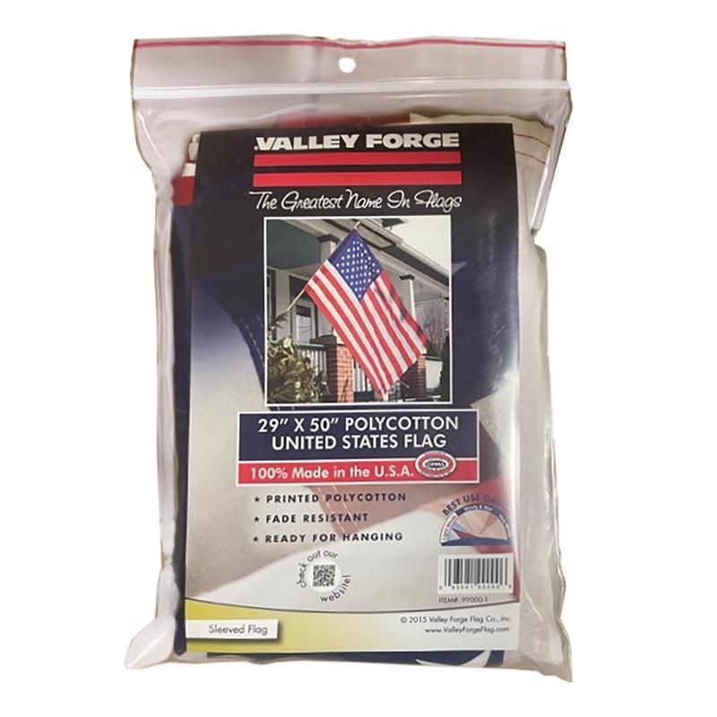 USA FLAG 29"X50" SLEEVED