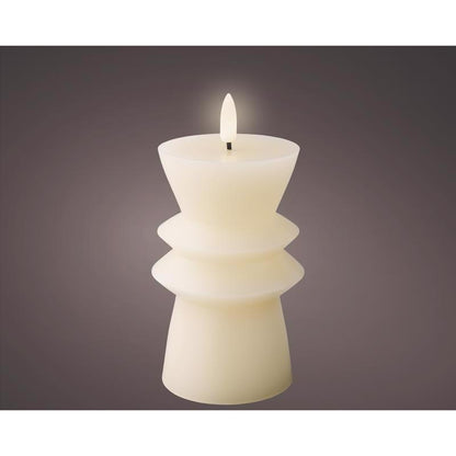 Set of 14 Emery Jensen CMAS LED flameless candles, 5.7 inches tall, with a realistic flickering flame effect.