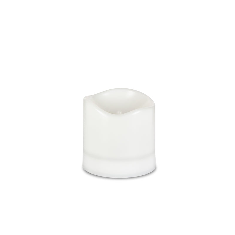 SOLAR CANDL PLASTIC 4X4" - Pack of 4