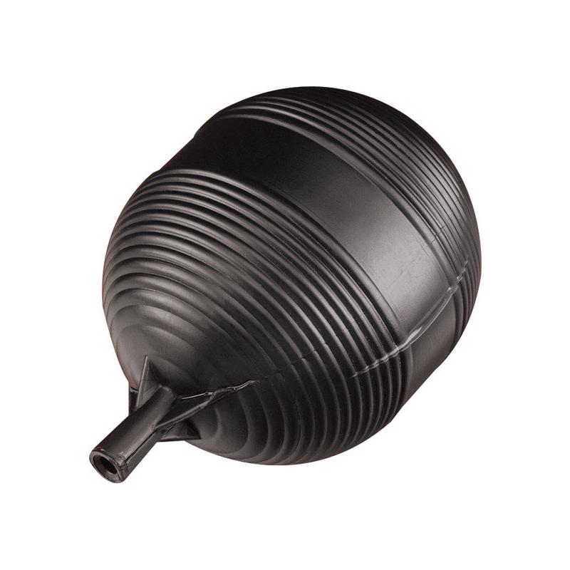 Emery Jensen plastic tank float ball with flap, seat disc, and ball design for water level control in tanks.